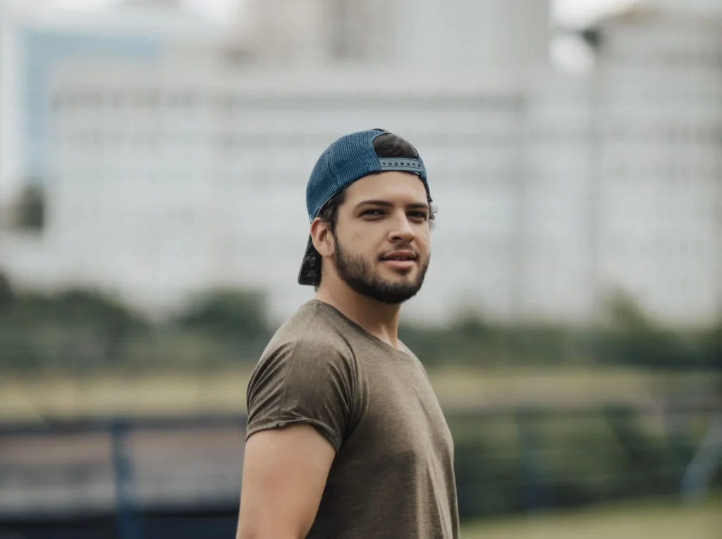 man in hat